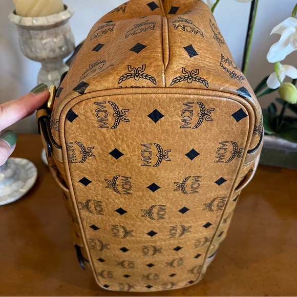 MCM Visetos Two-Way Tote Bag - Picture 6 of 11